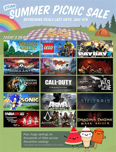 Steam Summer Sale 2024 start date, time countdown and .